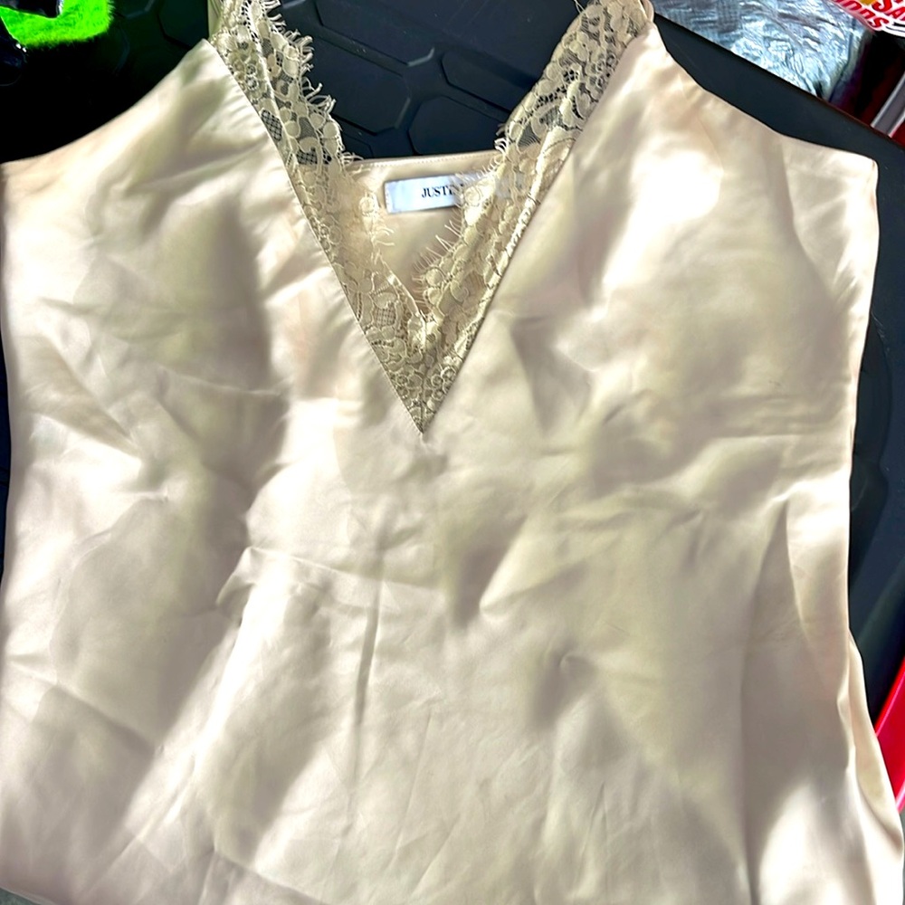 Just fab silky top